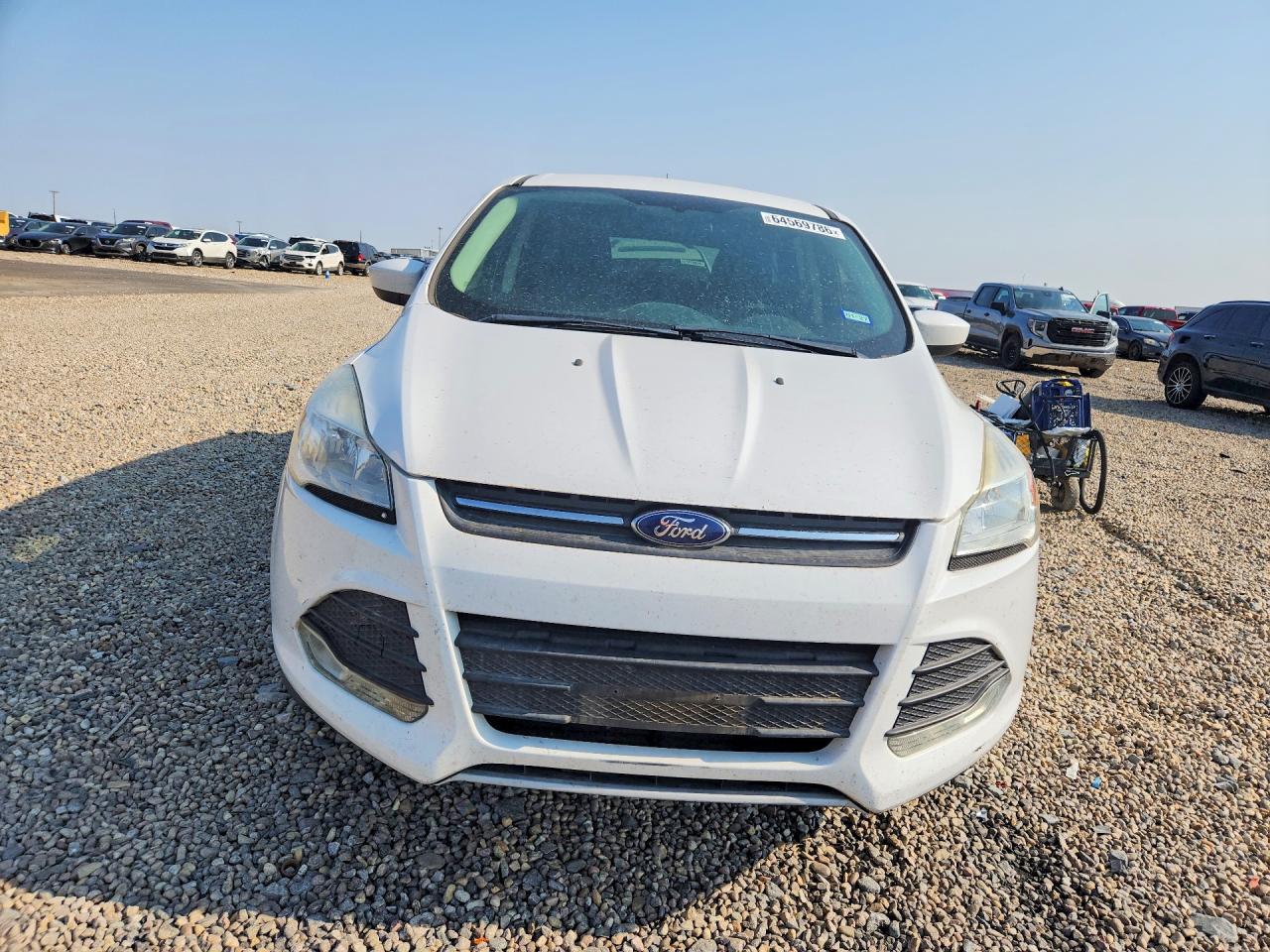 2013 Ford Escape Se Белый vin: 1FMCU0GX0DUC59246