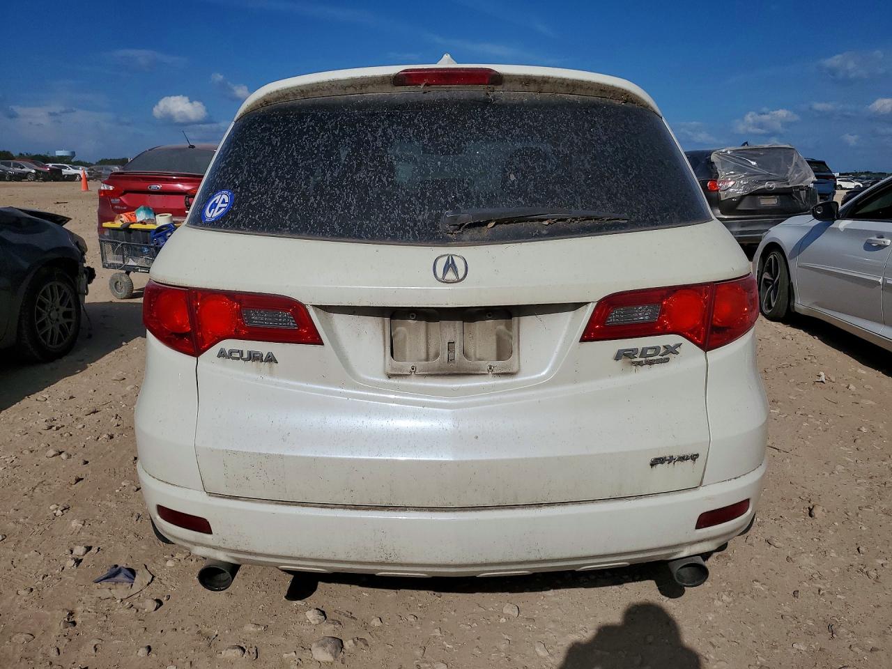 2009 Acura Rdx White vin: 5J8TB18249A008422