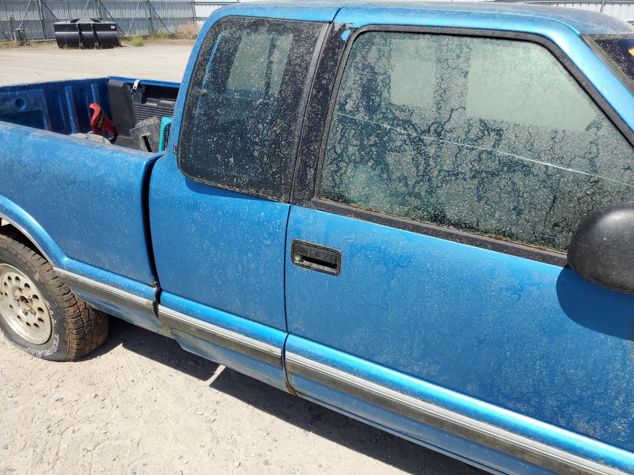 1994 Chevrolet S Truck S10 Blue vin: 1GCDT19W0R8147553