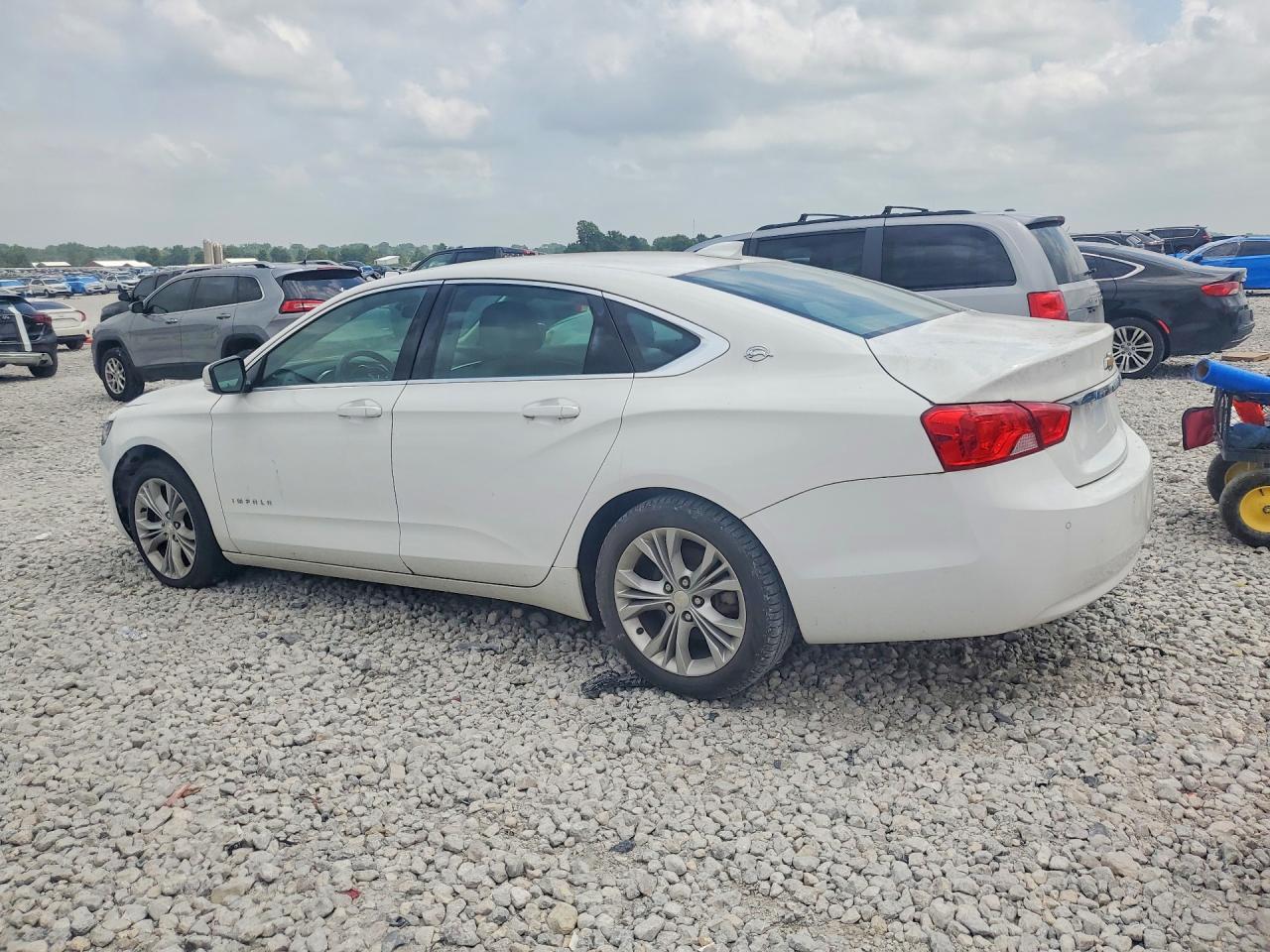 2015 Chevrolet Impala Lt White vin: 2G1115SL8F9256769