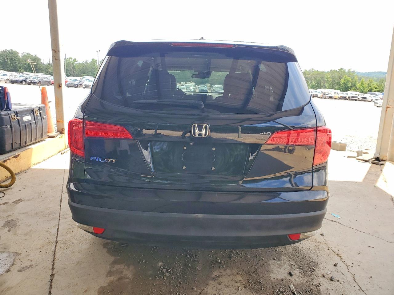 2016 Honda Pilot Ex Черный vin: 5FNYF5H49GB024458