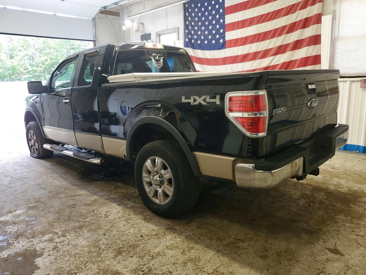 2009 Ford F150 Super Cab Black vin: 1FTPX14V59FA44723