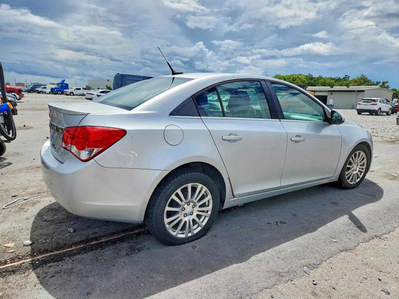 2012 Chevrolet Cruze Eco Silver vin: 1G1PJ5SC4C7366144