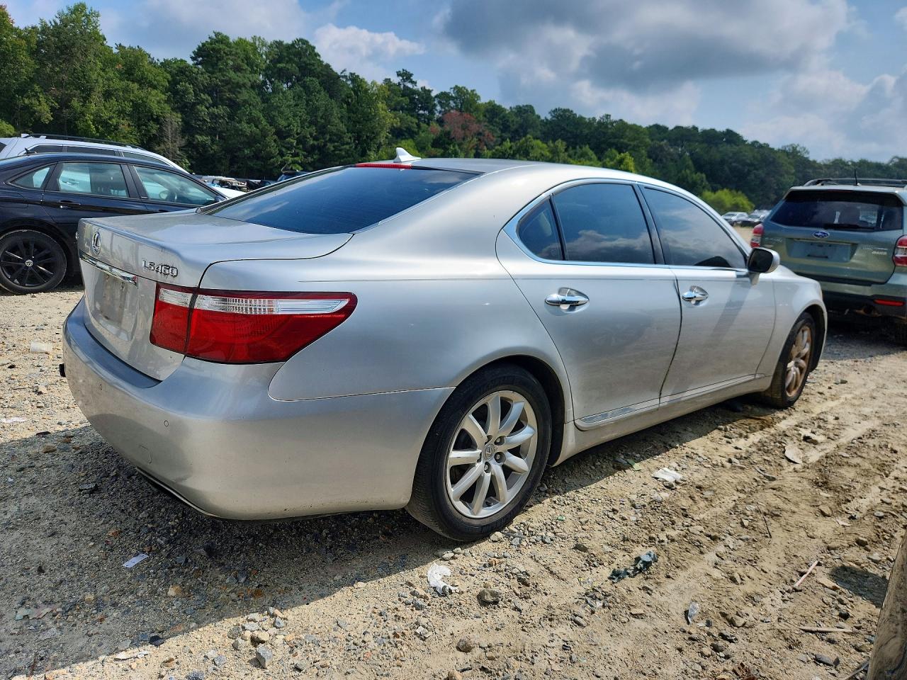 2007 Lexus Ls 460 Gray vin: JTHBL46F975050796