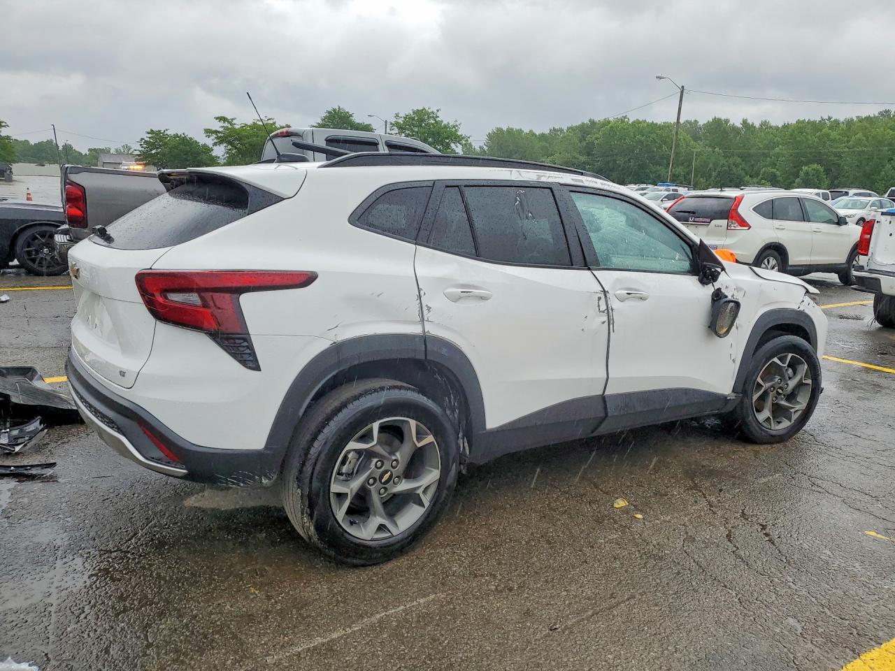 2025 Chevrolet Trax 1lt Белый vin: KL77LHEPXSC338630