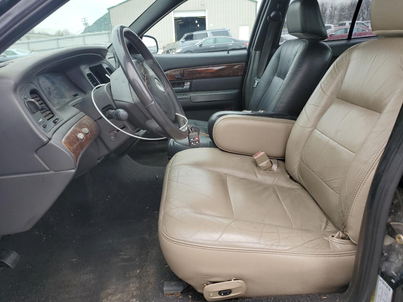 2005 Mercury Grand Marquis Ls Black vin: 2MEFM75W25X627343