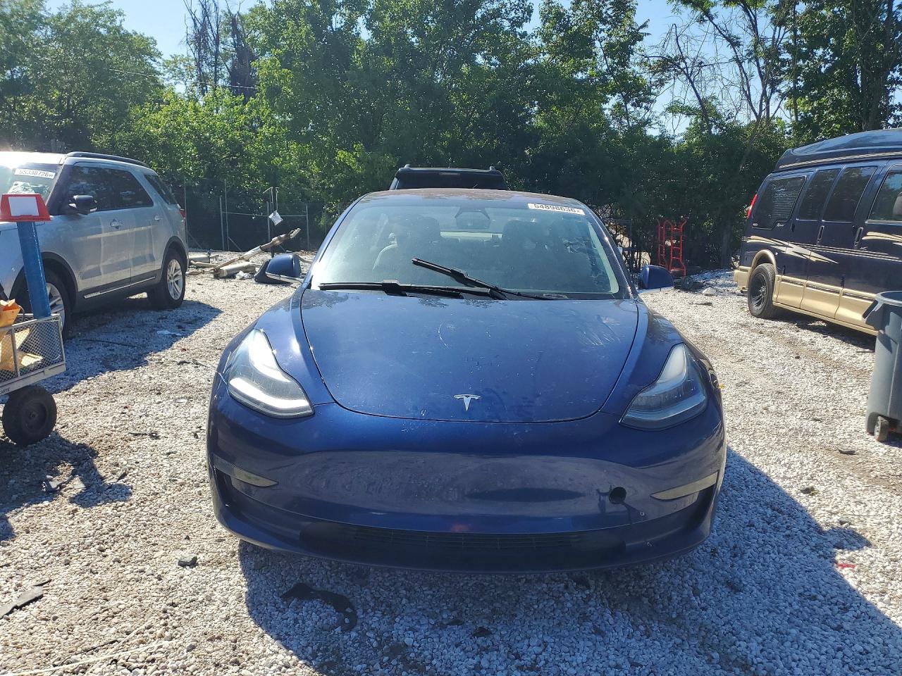 2018 Tesla Model 3 Синий vin: 5YJ3E1EA6JF017006