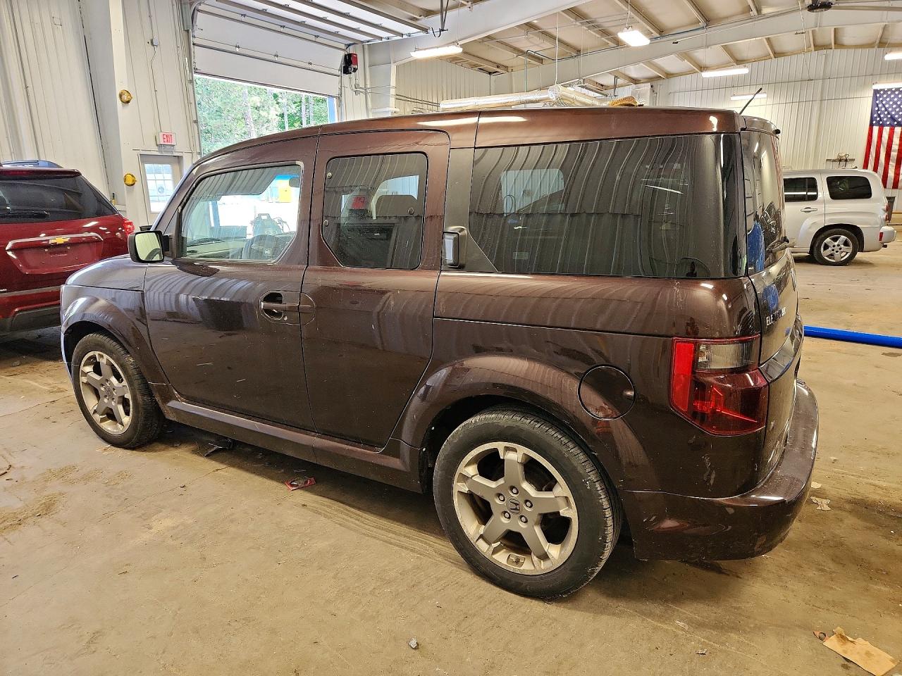 2008 Honda Element Sc Burgundy vin: 5J6YH18928L009260