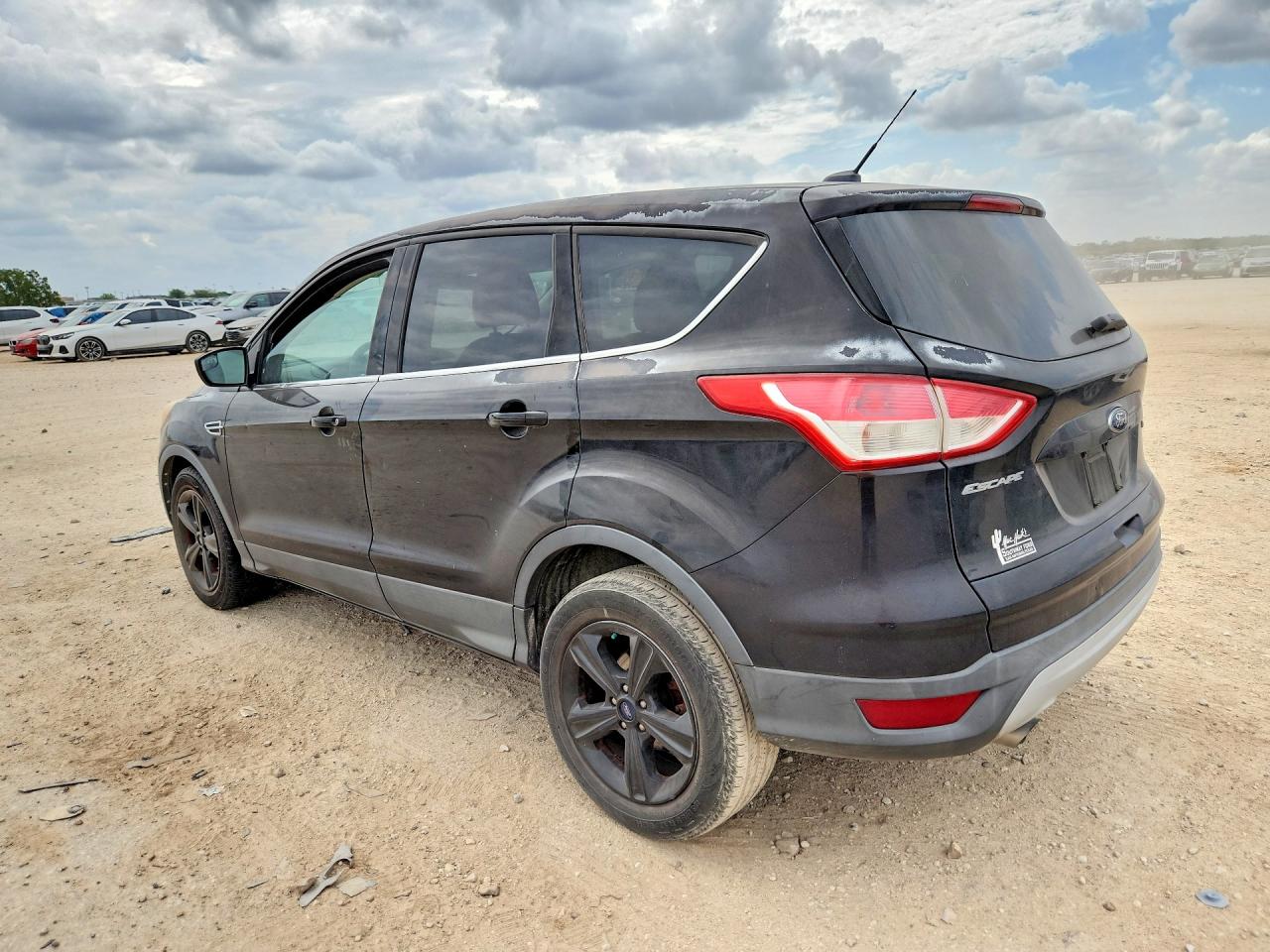 2013 Ford Escape Se Black vin: 1FMCU0GX9DUD53223