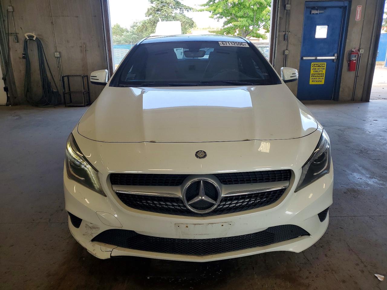 2014 Mercedes-benz Cla 250 White vin: WDDSJ4EB8EN105117