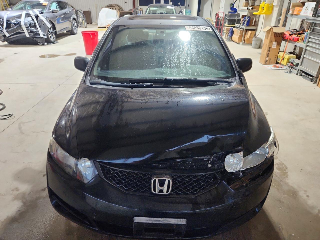 2009 Honda Civic Ex Black vin: 2HGFG12849H501353
