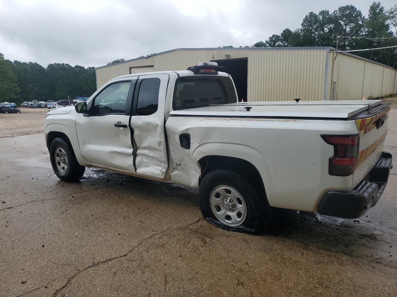 2024 Nissan Frontier S White vin: 1N6ED1CL5RN651904