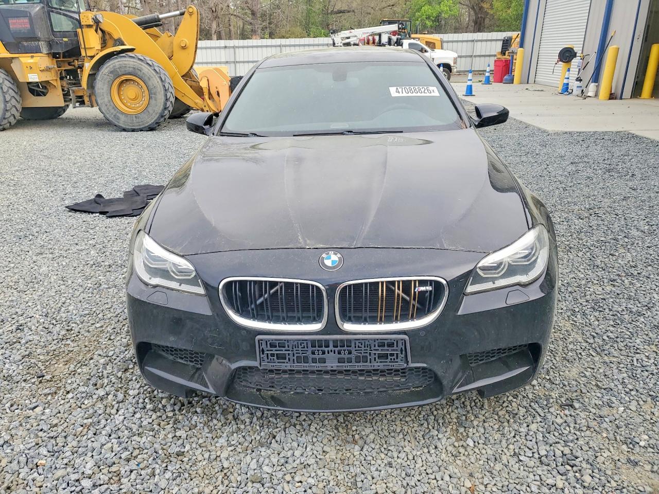 2014 Bmw M5 Black vin: WBSFV9C5XED097613