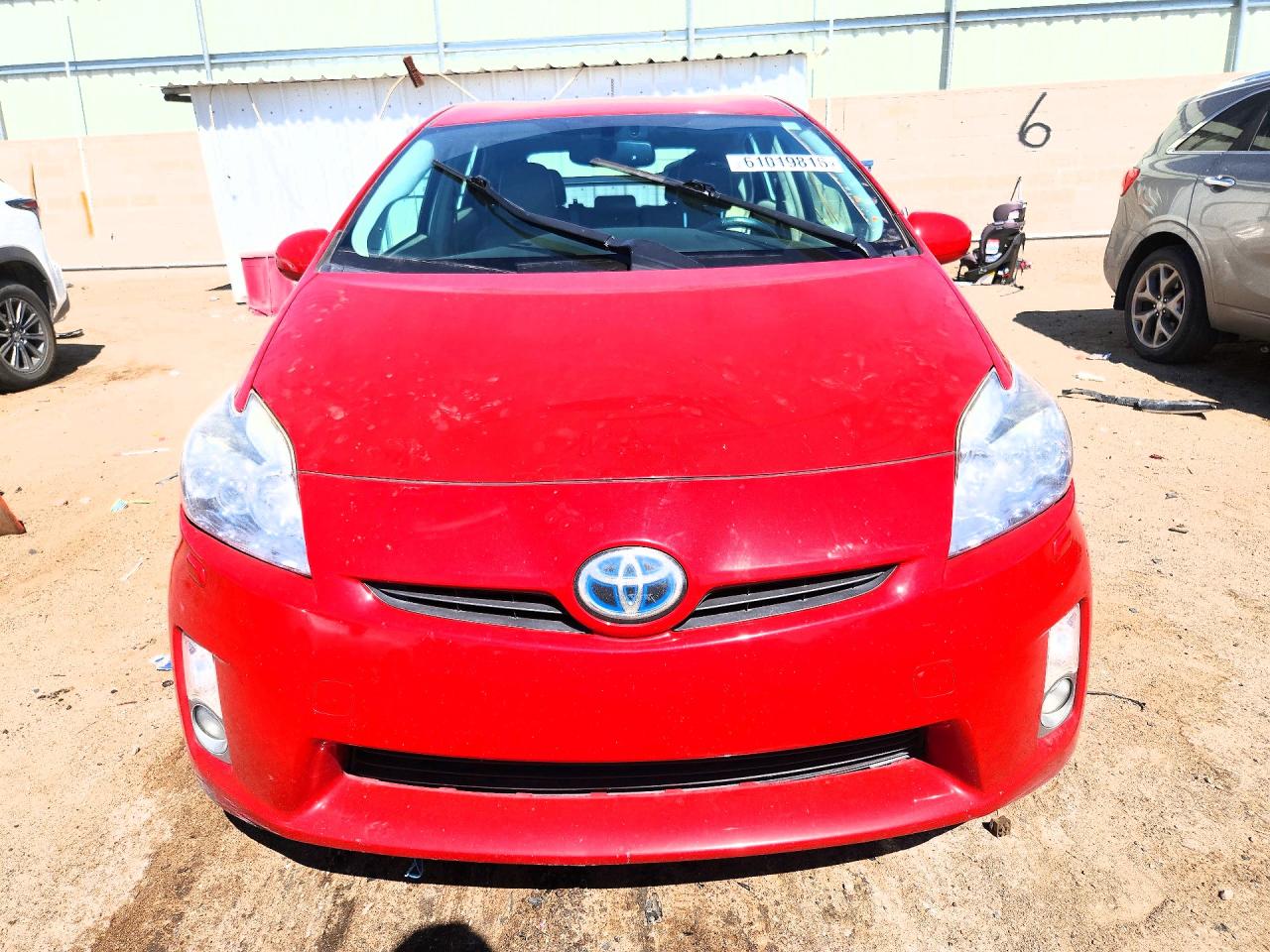 2011 Toyota Prius Five Red vin: JTDKN3DU0B0318485