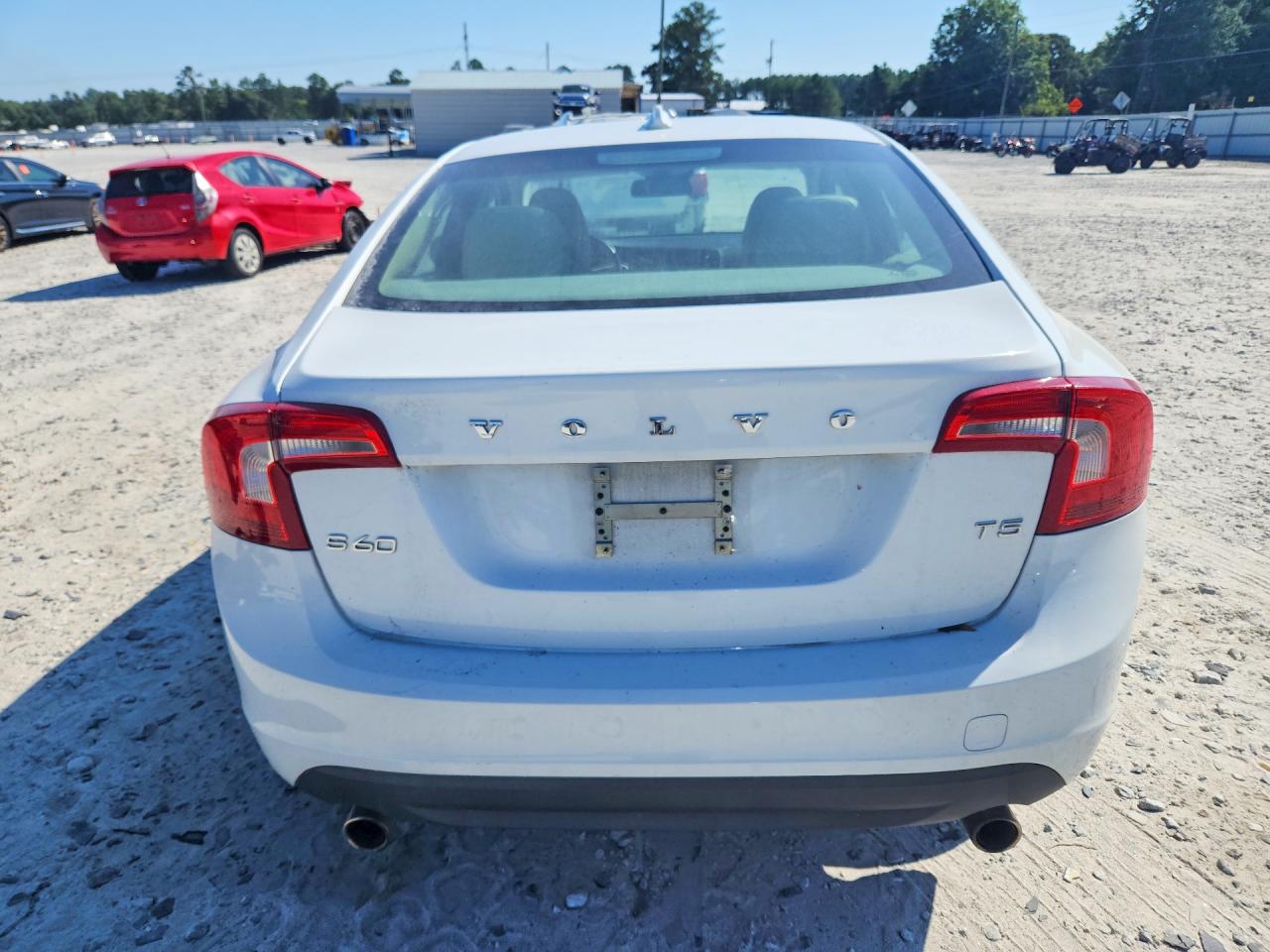 2013 Volvo S60 T5 White vin: YV1612FS4D2206311