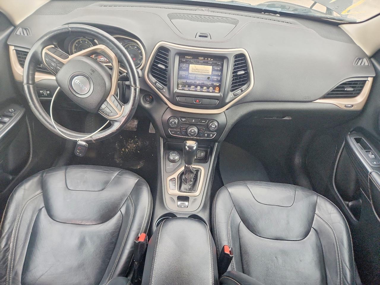 2015 Jeep Cherokee Limited Gray vin: 1C4PJMDB7FW503626