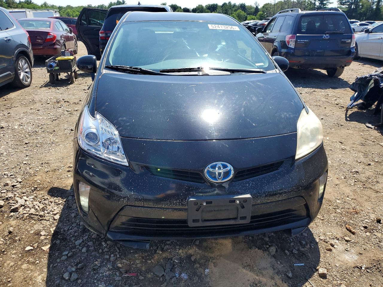 2013 Toyota Prius Three Black vin: JTDKN3DU2D1692982