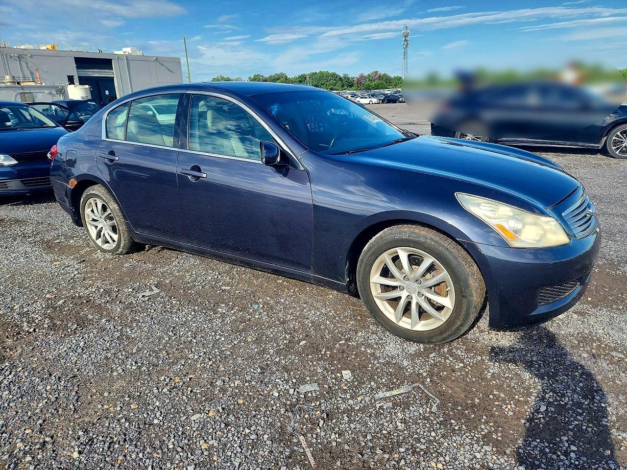 2008 Infiniti G35 X Серый vin: JNKBV61F78M277523