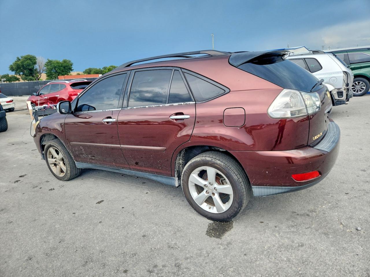 2008 Lexus Rx 350 Коричневый vin: JTJHK31U082851051