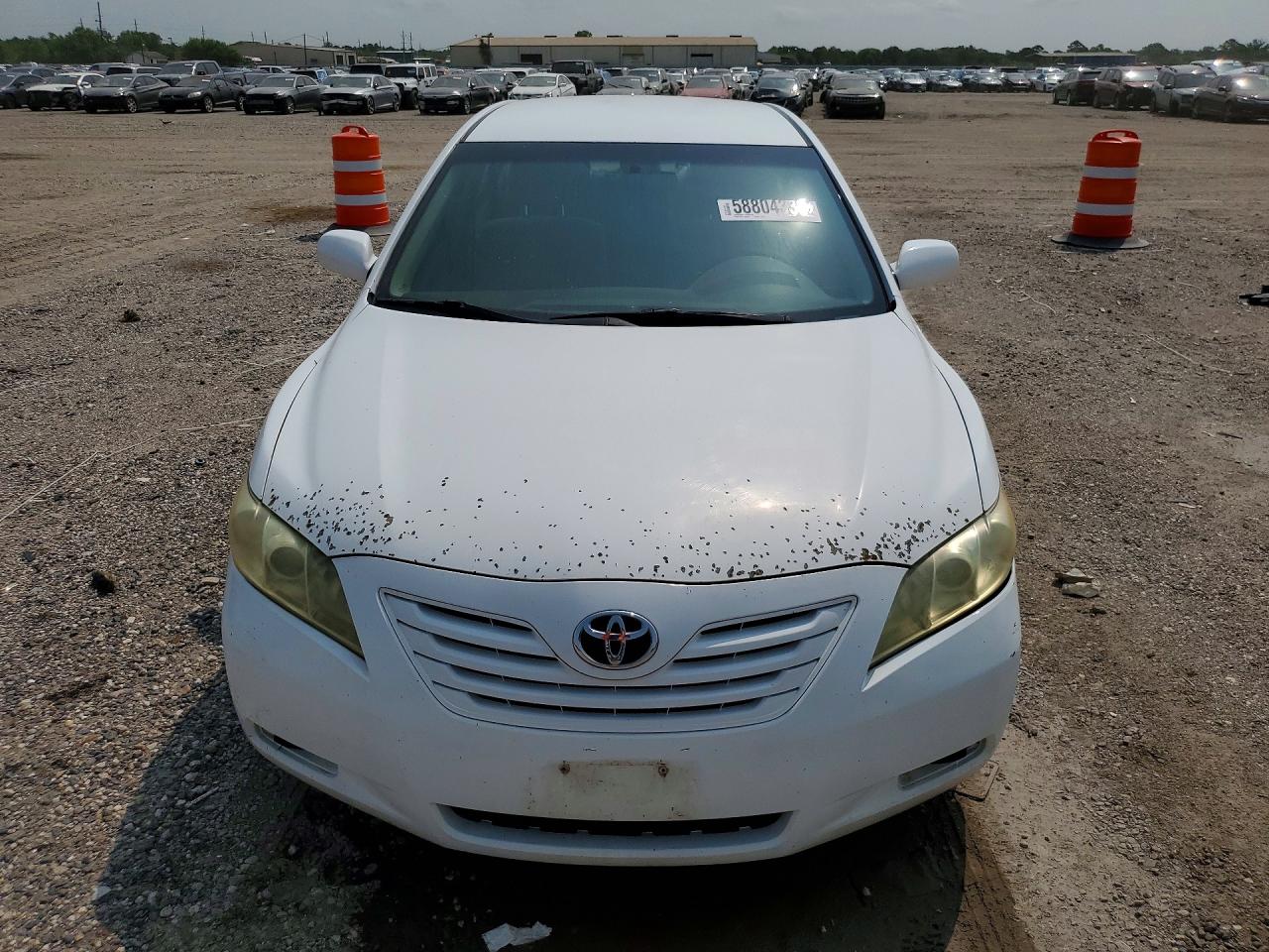 2008 Toyota Camry Le White vin: 4T4BE46K28R032593