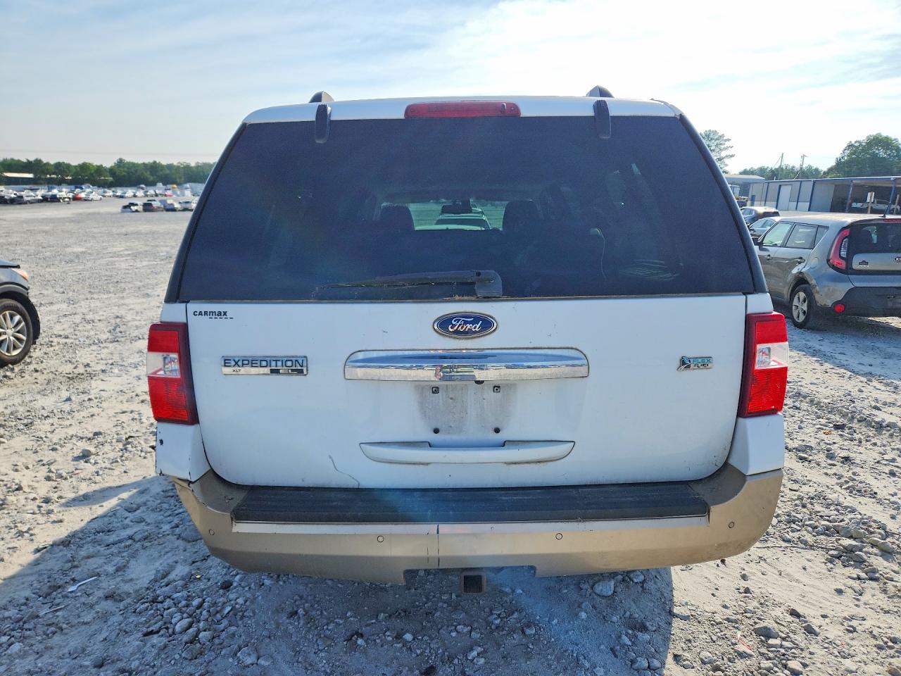 2011 Ford Expedition El Xlt White vin: 1FMJK1H50BEF39305