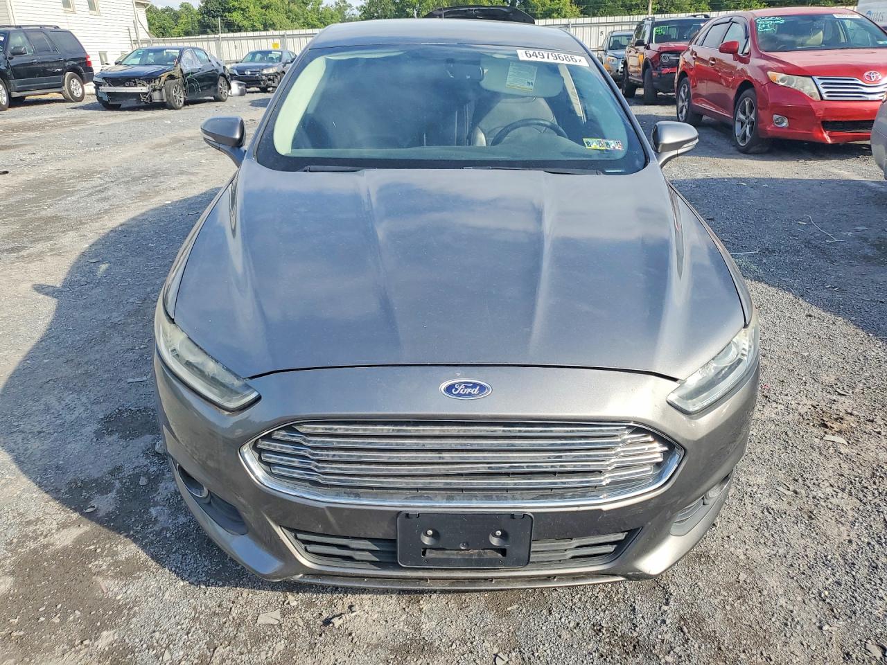 2013 Ford Fusion Se Gray vin: 3FA6P0H9XDR157913