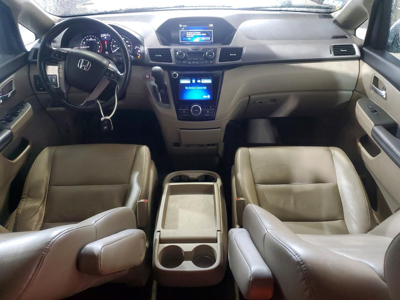 2015 Honda Odyssey Exl Красный vin: 5FNRL5H62FB054902