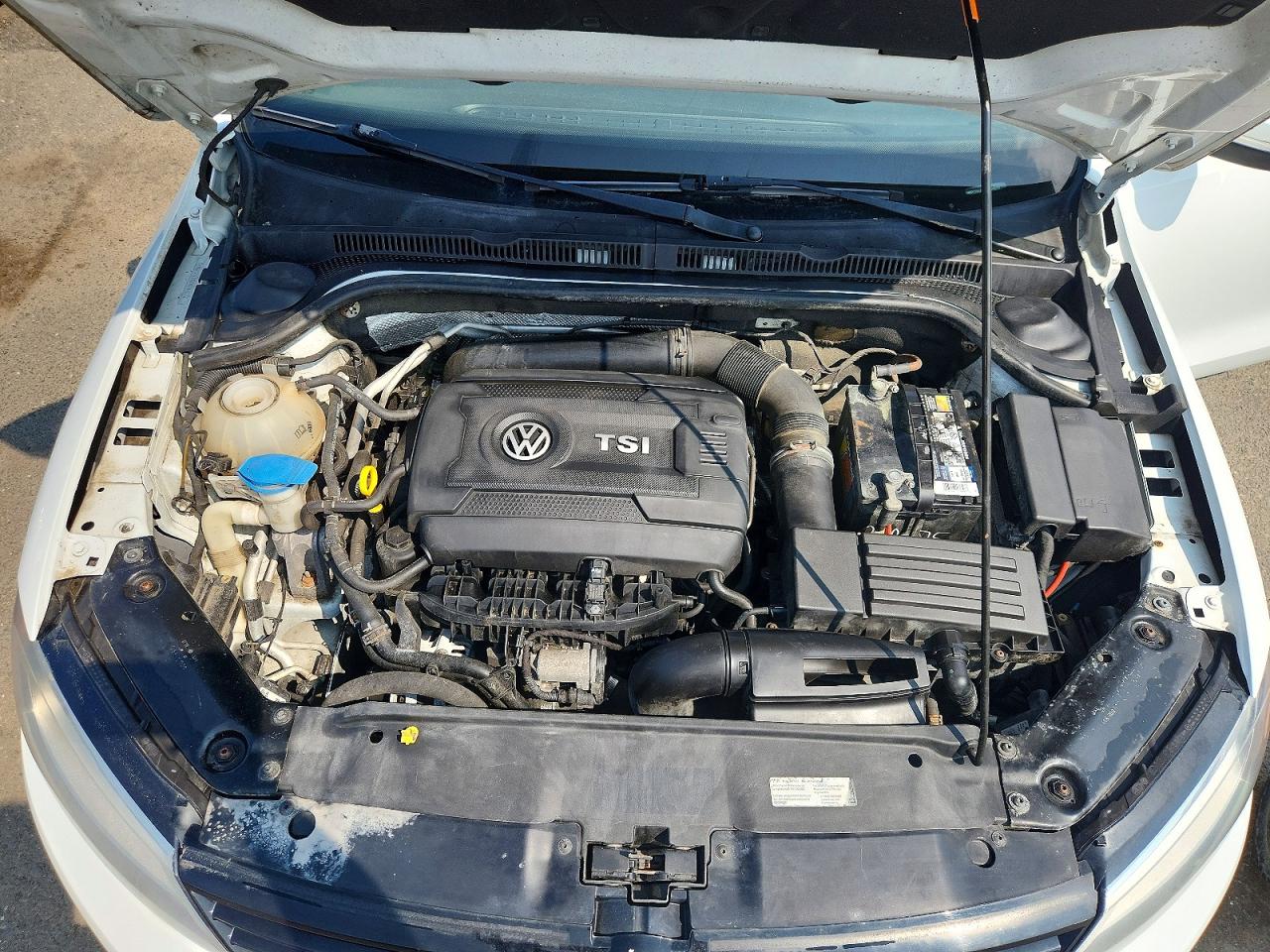 2014 Volkswagen Jetta Se Белый vin: 3VWD17AJXEM294572