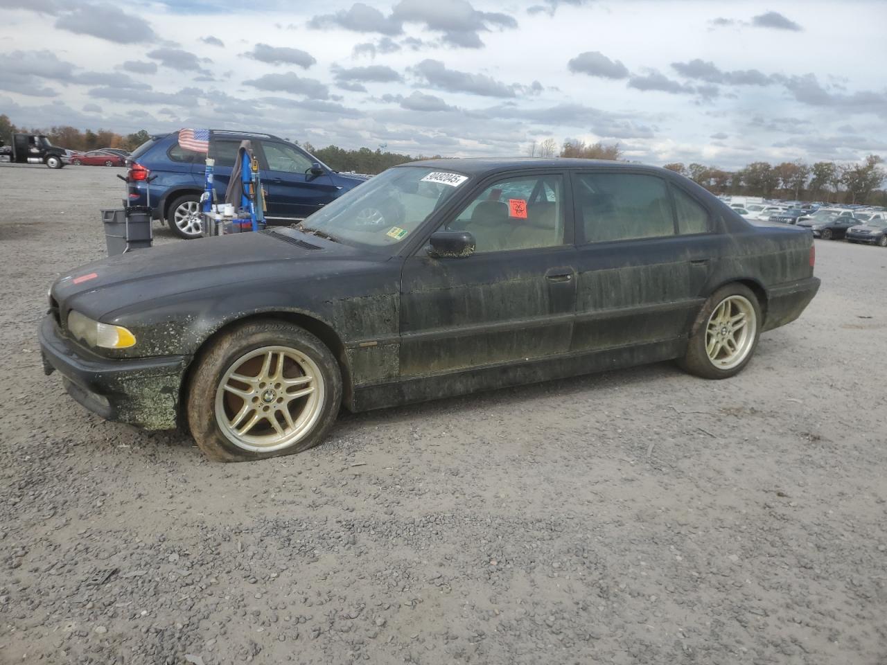 2001 Bmw 740 Il Black vin: WBAGH834X1DP33913