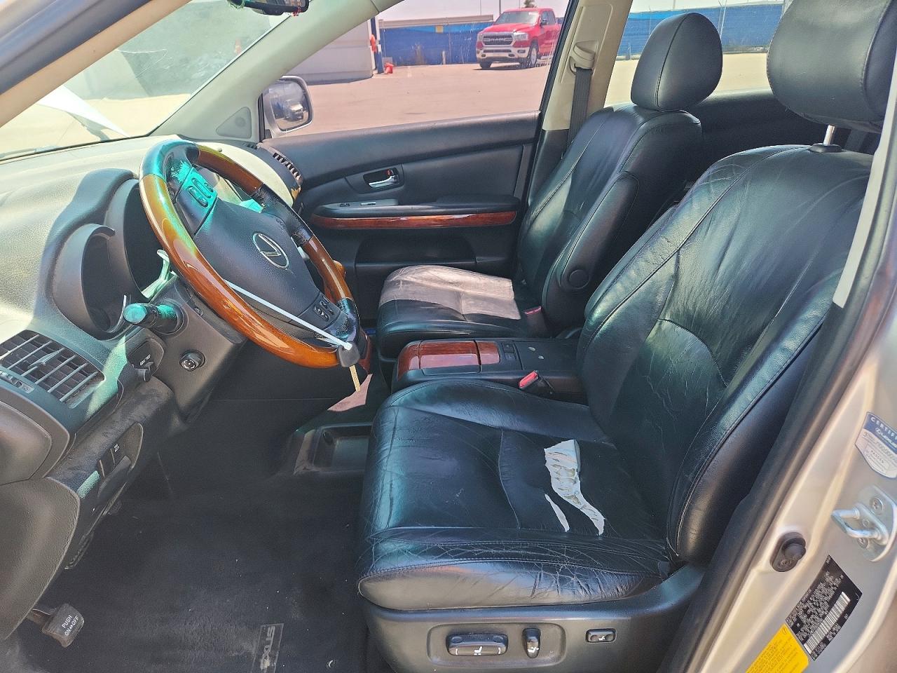 2008 Lexus Rx 400h Silver vin: JTJHW31U582043346