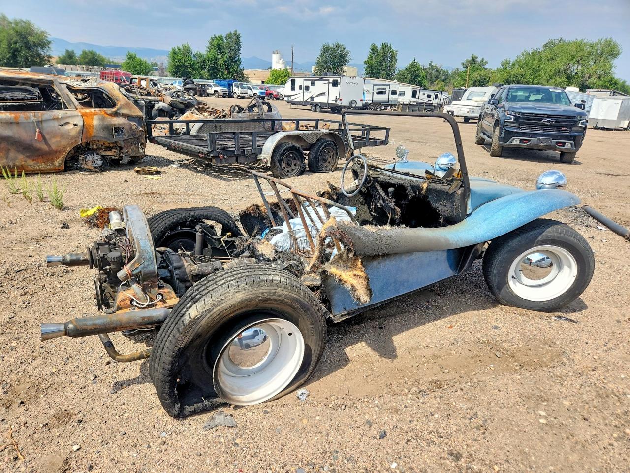 1959 Volkswagen Beetle Turquoise vin: 2227298