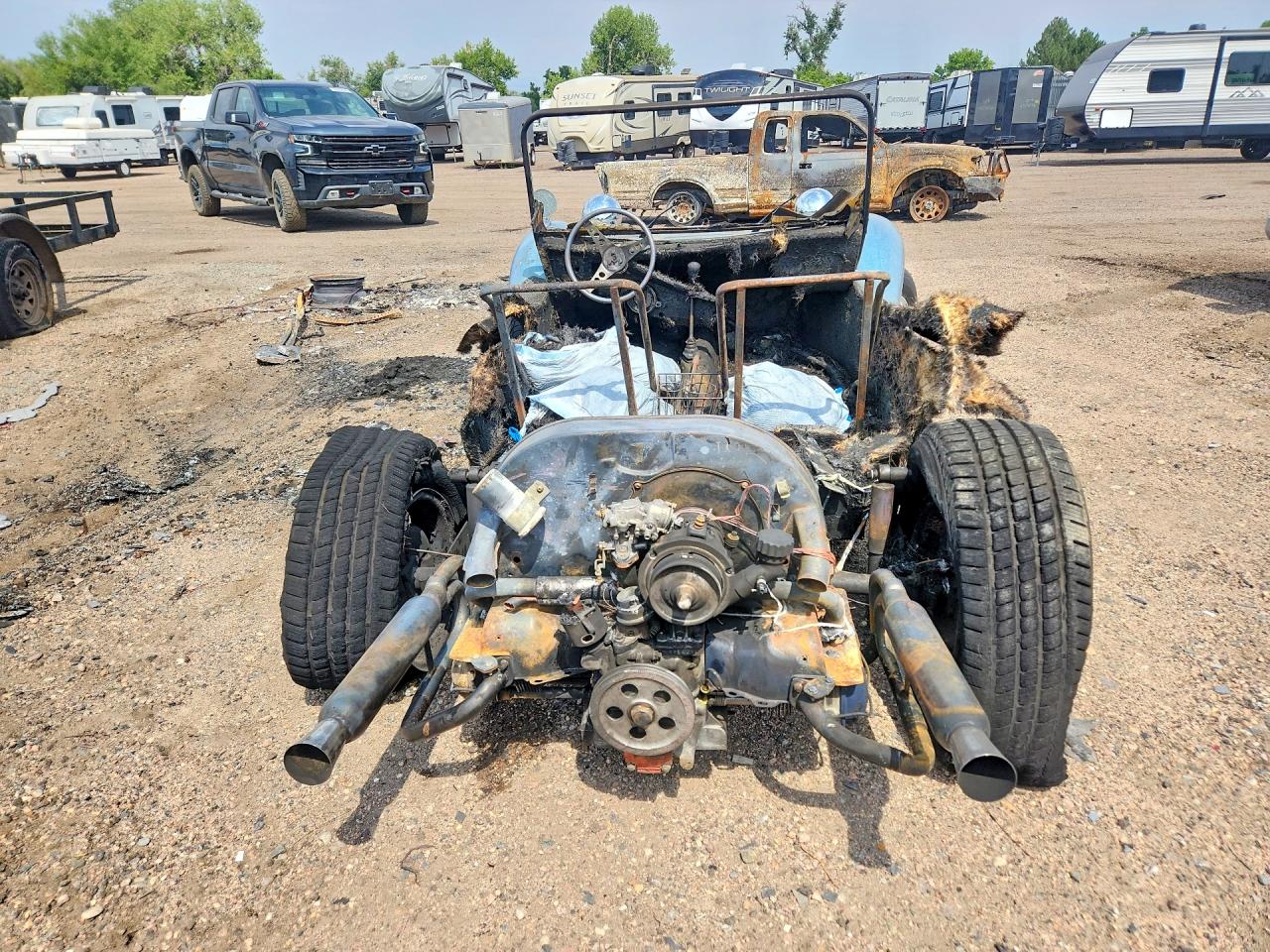 1959 Volkswagen Beetle Turquoise vin: 2227298