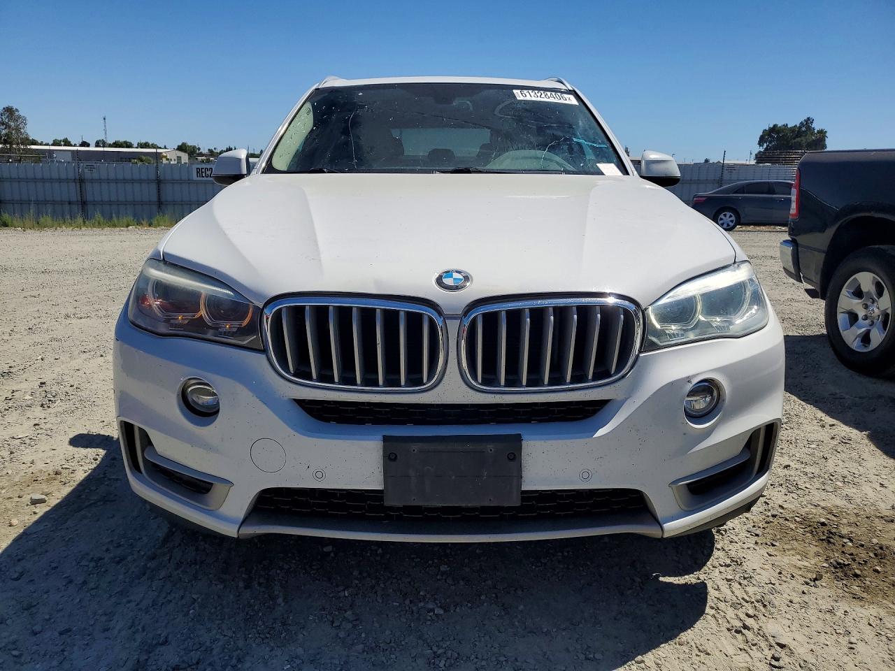 2015 Bmw X5 Xdrive35i White vin: 5UXKR0C56F0P03678