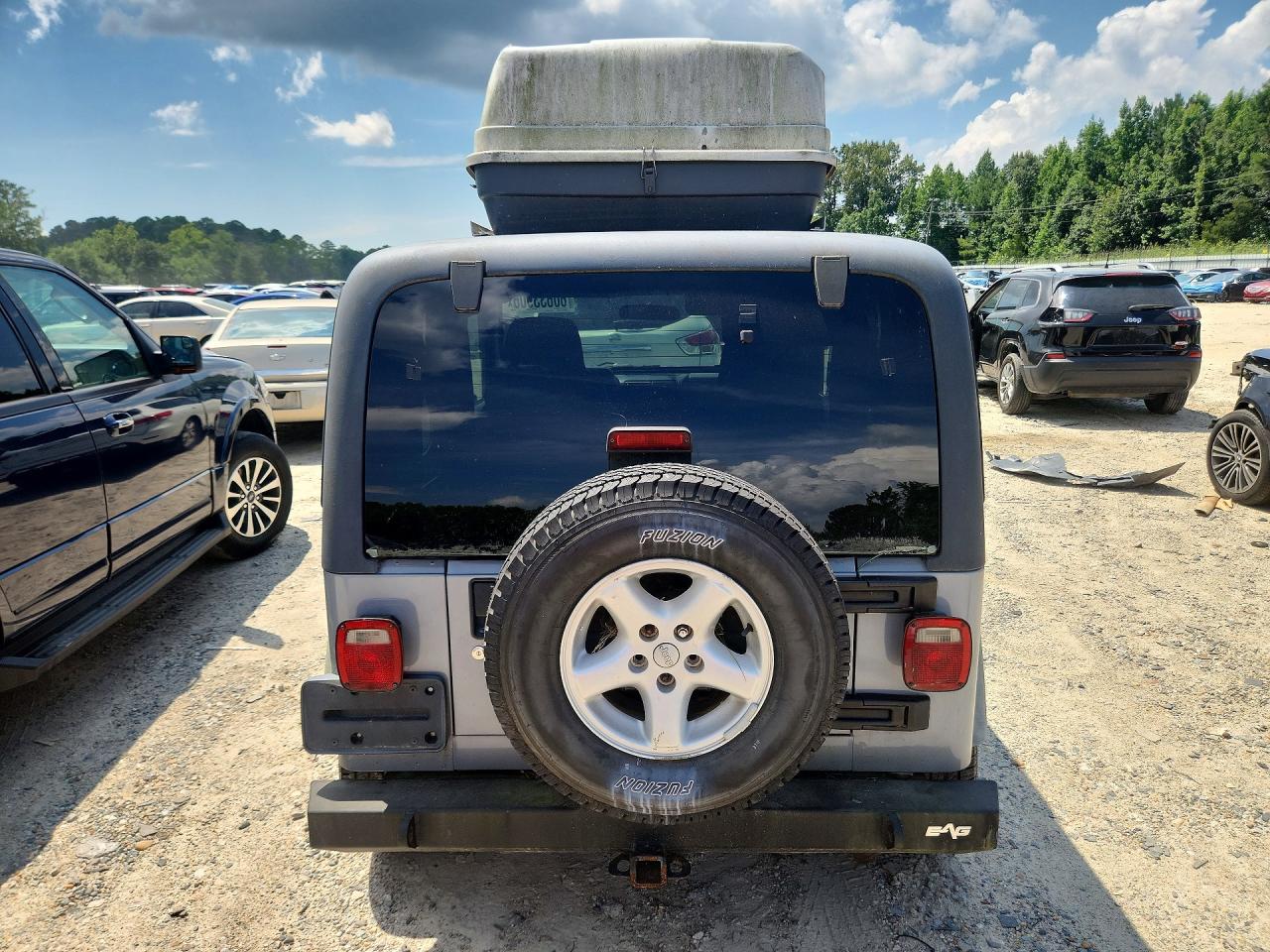 2006 Jeep Wrangler X Gray vin: 1J4FA39S86P718015