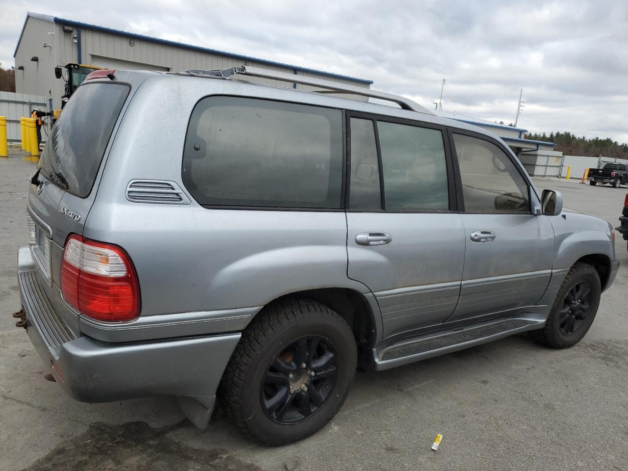 2003 Lexus Lx 470 Blue vin: JTJHT00WX33532497