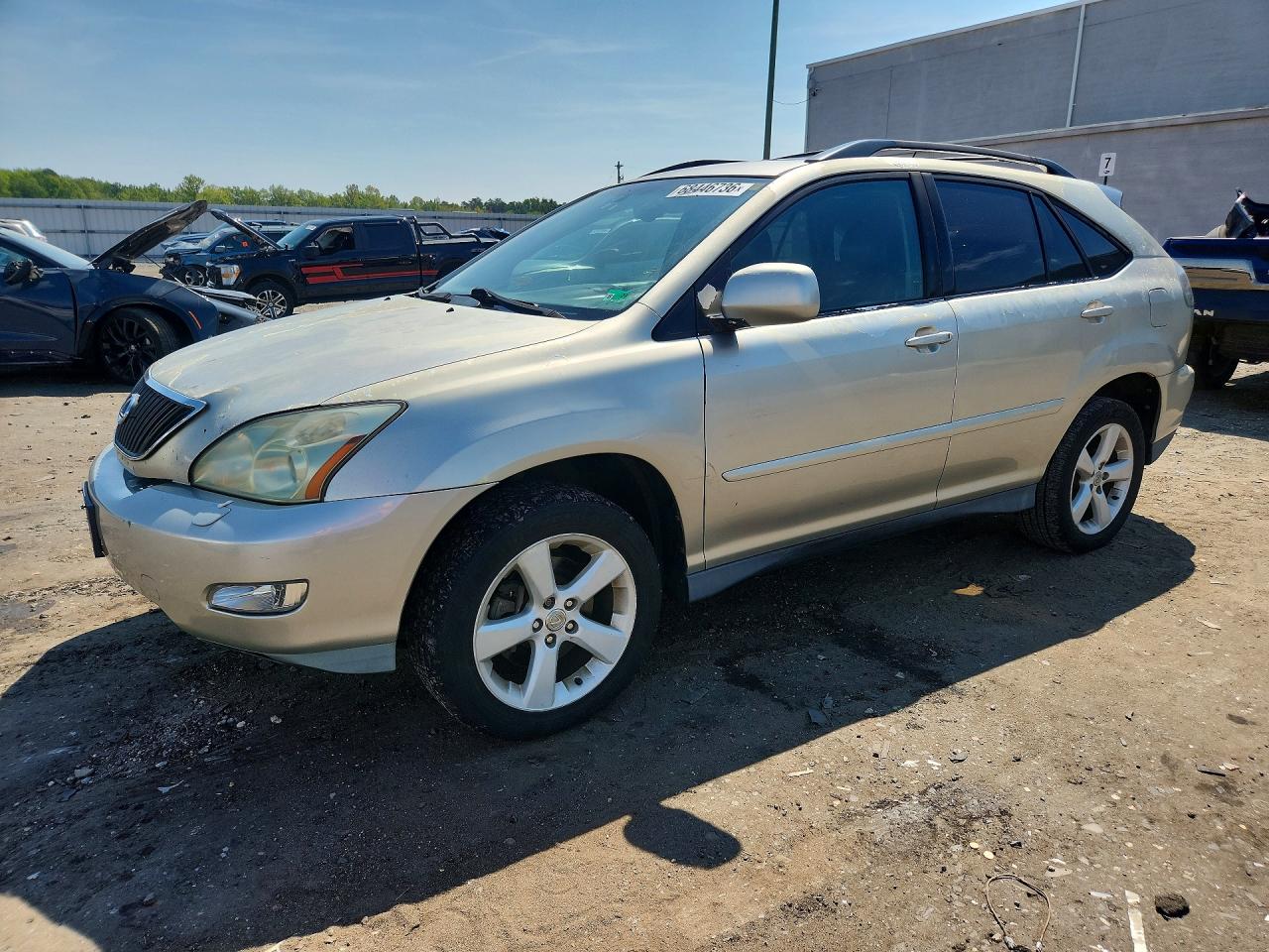 2004 Lexus Rx 330 Silver vin: 2T2HA31UX4C015910