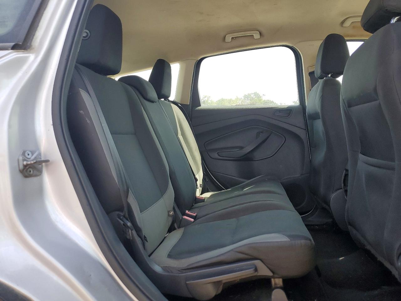 2016 Ford Escape S Silver vin: 1FMCU0F79GUB67445