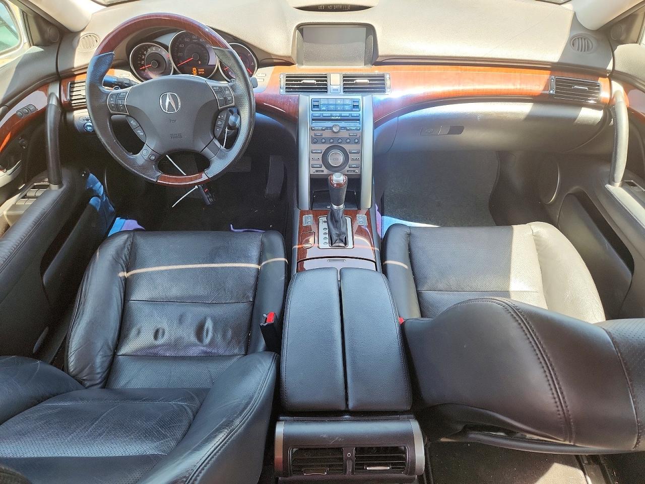 2009 Acura Rl Silver vin: JH4KB26659C002542