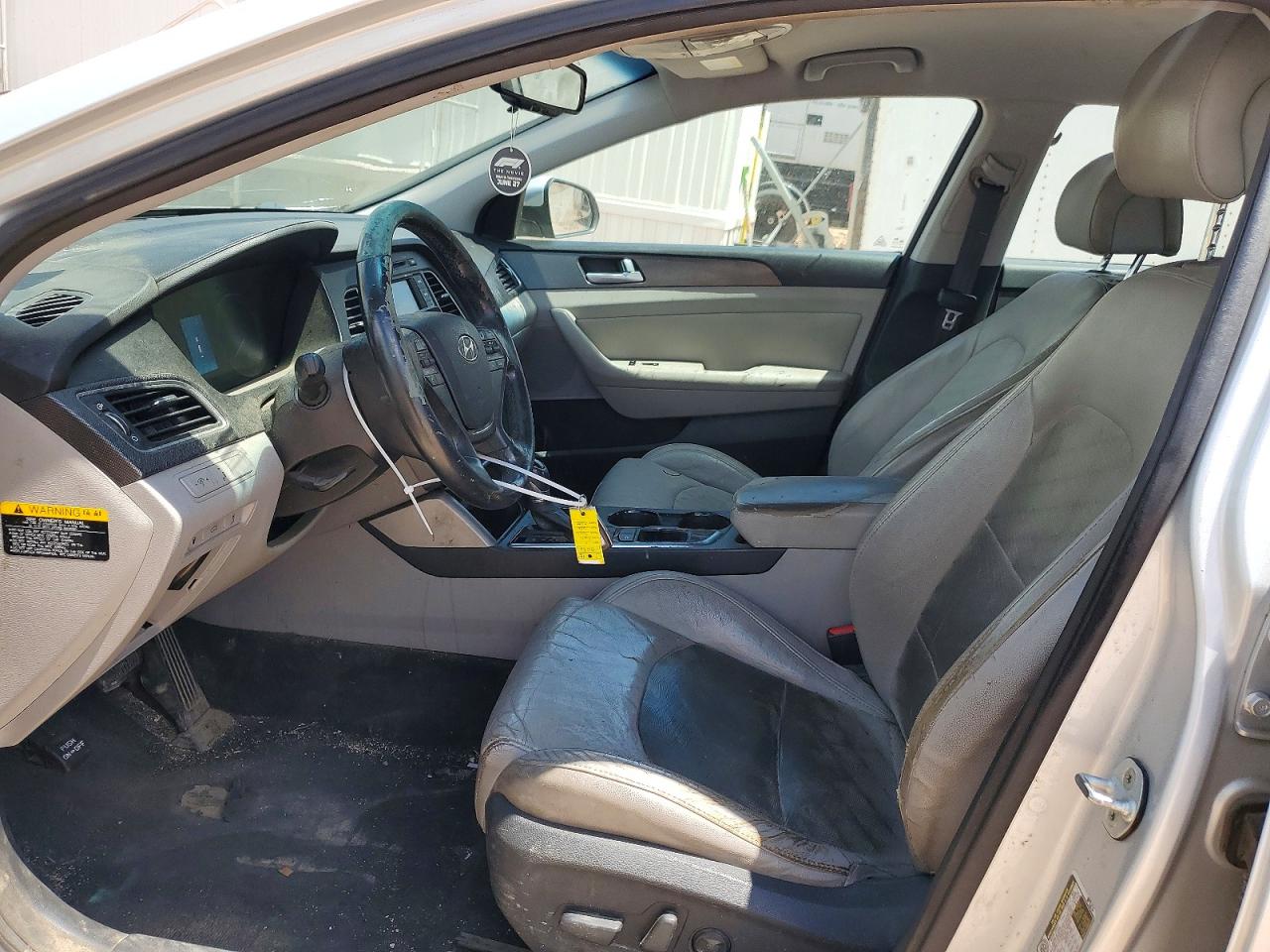 2015 Hyundai Sonata Sport Silver vin: 5NPE34AF4FH114795