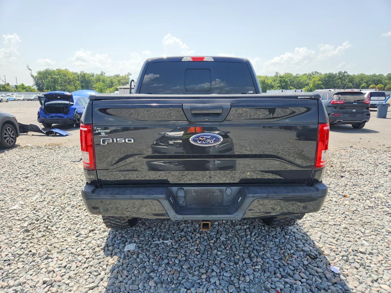 2015 Ford F150 Supercrew Black vin: 1FTEW1EP7FKE07214