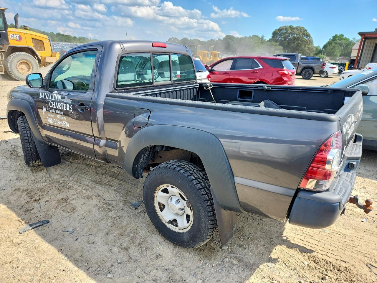 2011 Toyota Tacoma Base Gray vin: 5TFPX4ENXBX003049