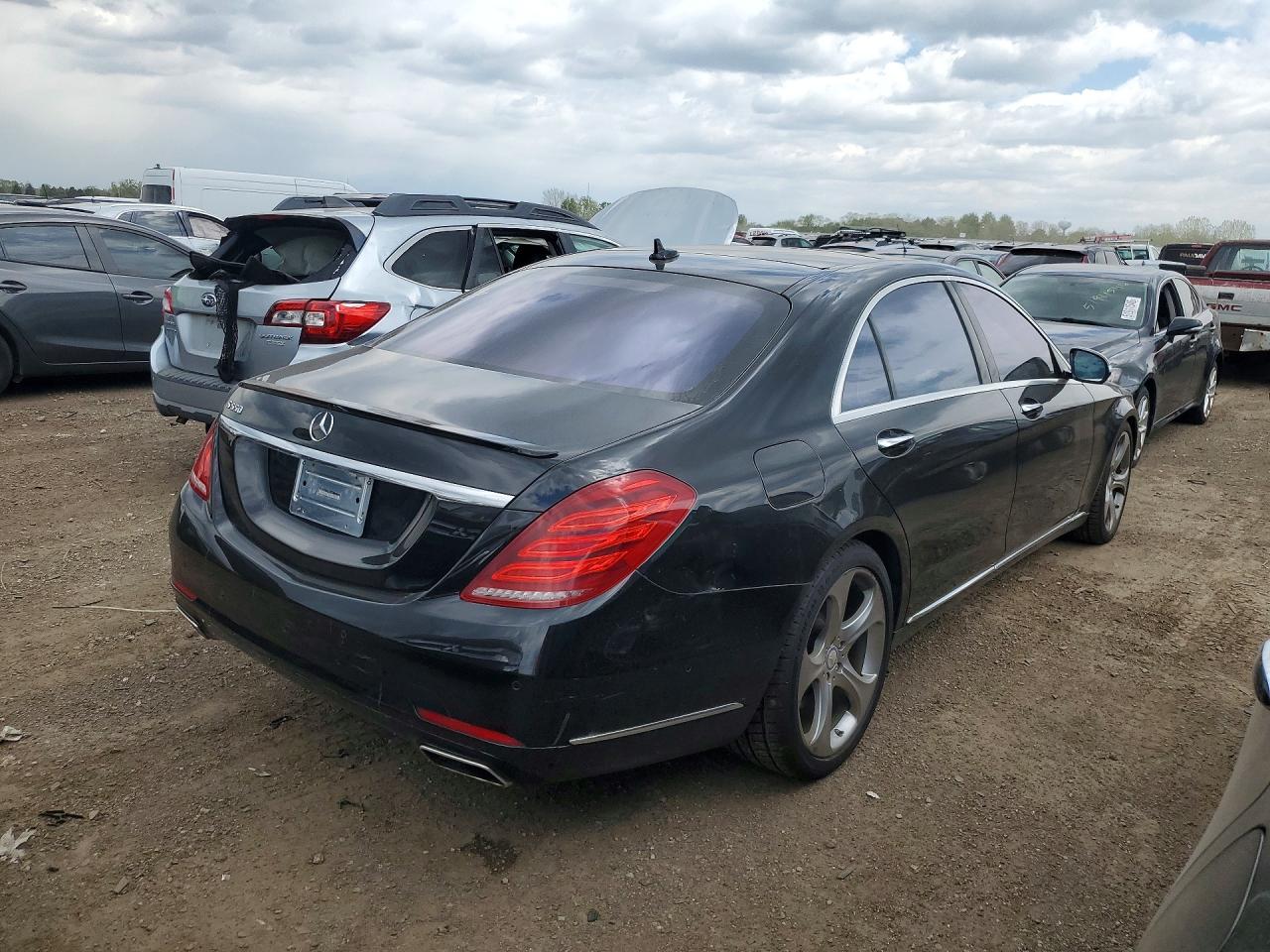2014 Mercedes-benz S 550 Black vin: WDDUG8CB1EA049689