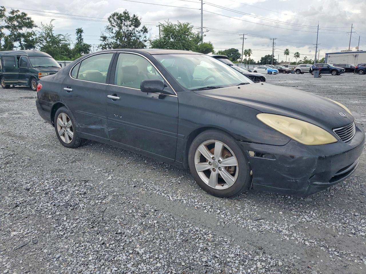 2005 Lexus Es 330 Black vin: JTHBA30G155084620