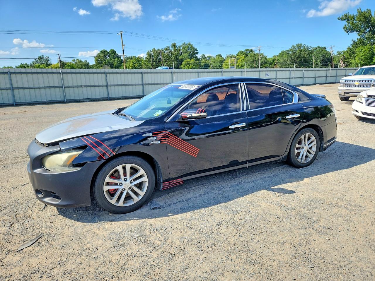 2013 Nissan Maxima 3.5 S Black vin: 1N4AA5AP4DC825950