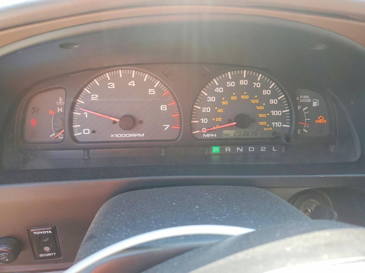 2000 Toyota 4runner Sr5 Black vin: JT3HN86R3Y0265021