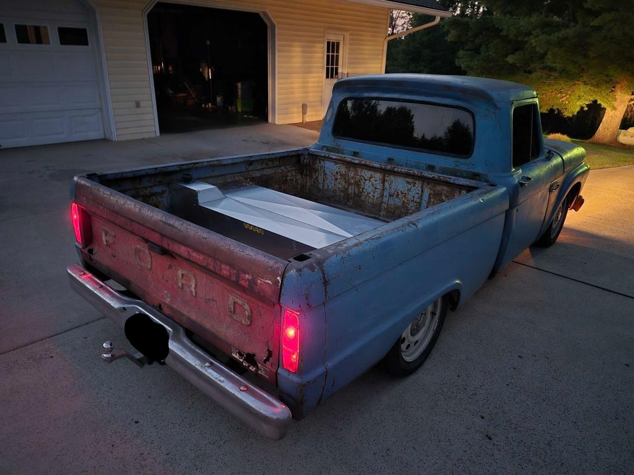 1965 Ford F100 Синий vin: F10DK709012