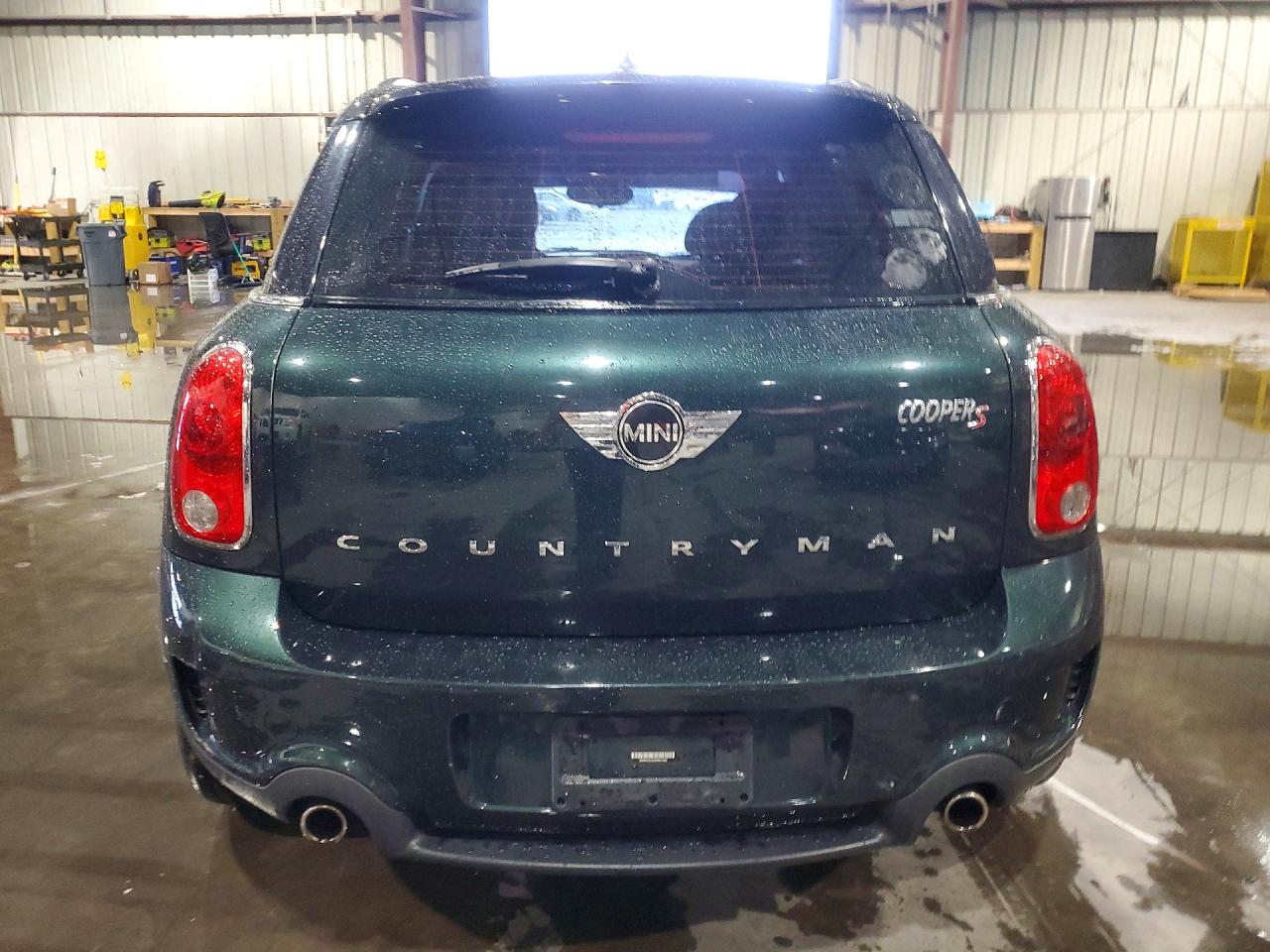 2014 Mini Cooper S Countryman Green vin: WMWZC5C5XEWM17582