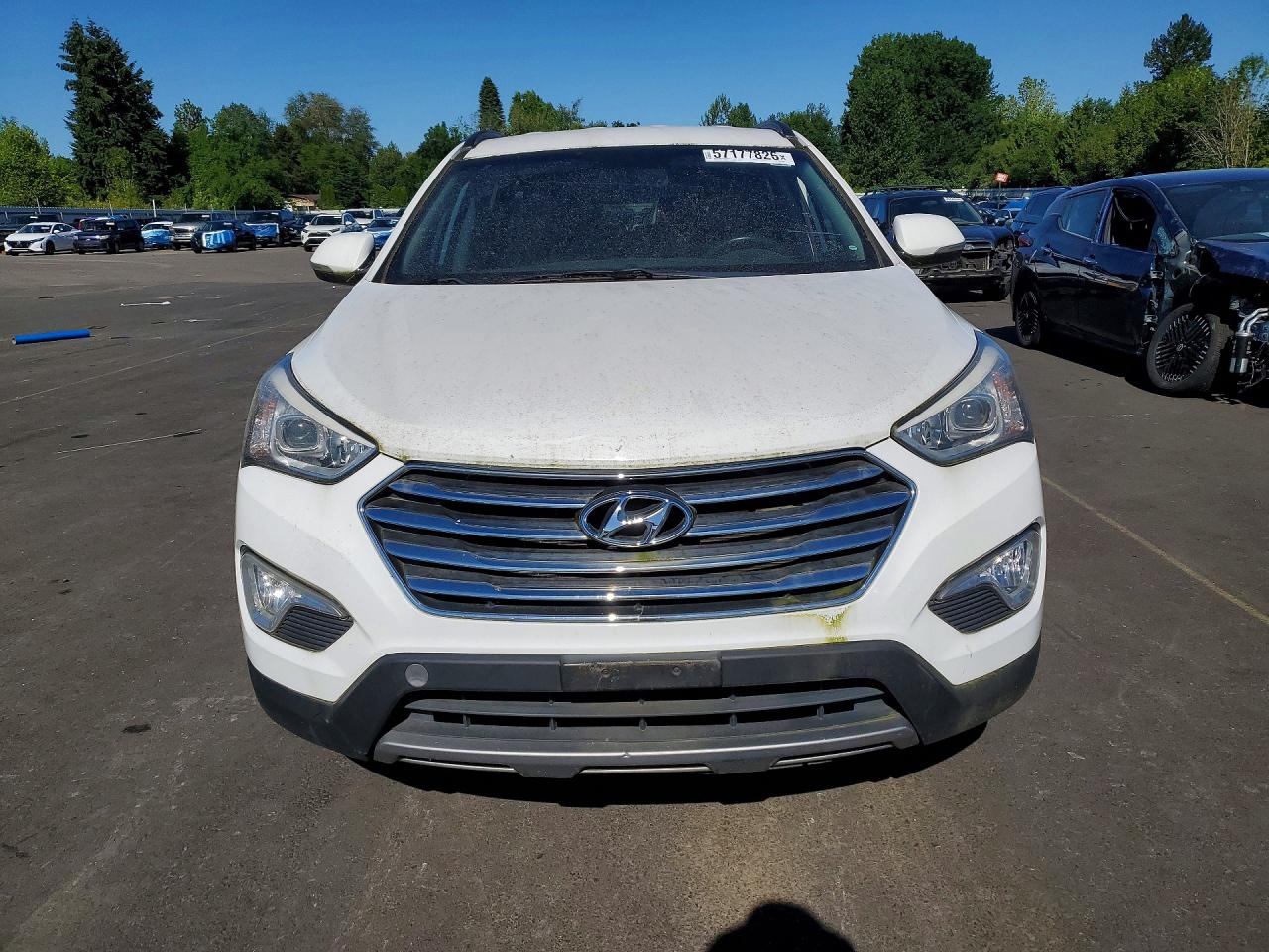 2015 Hyundai Santa Fe Limited White vin: KM8SN4HF1FU098978
