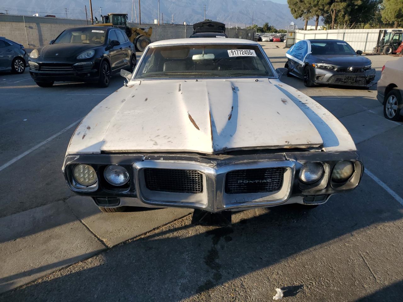 1969 Pontiac Firebird White vin: 223379L601606