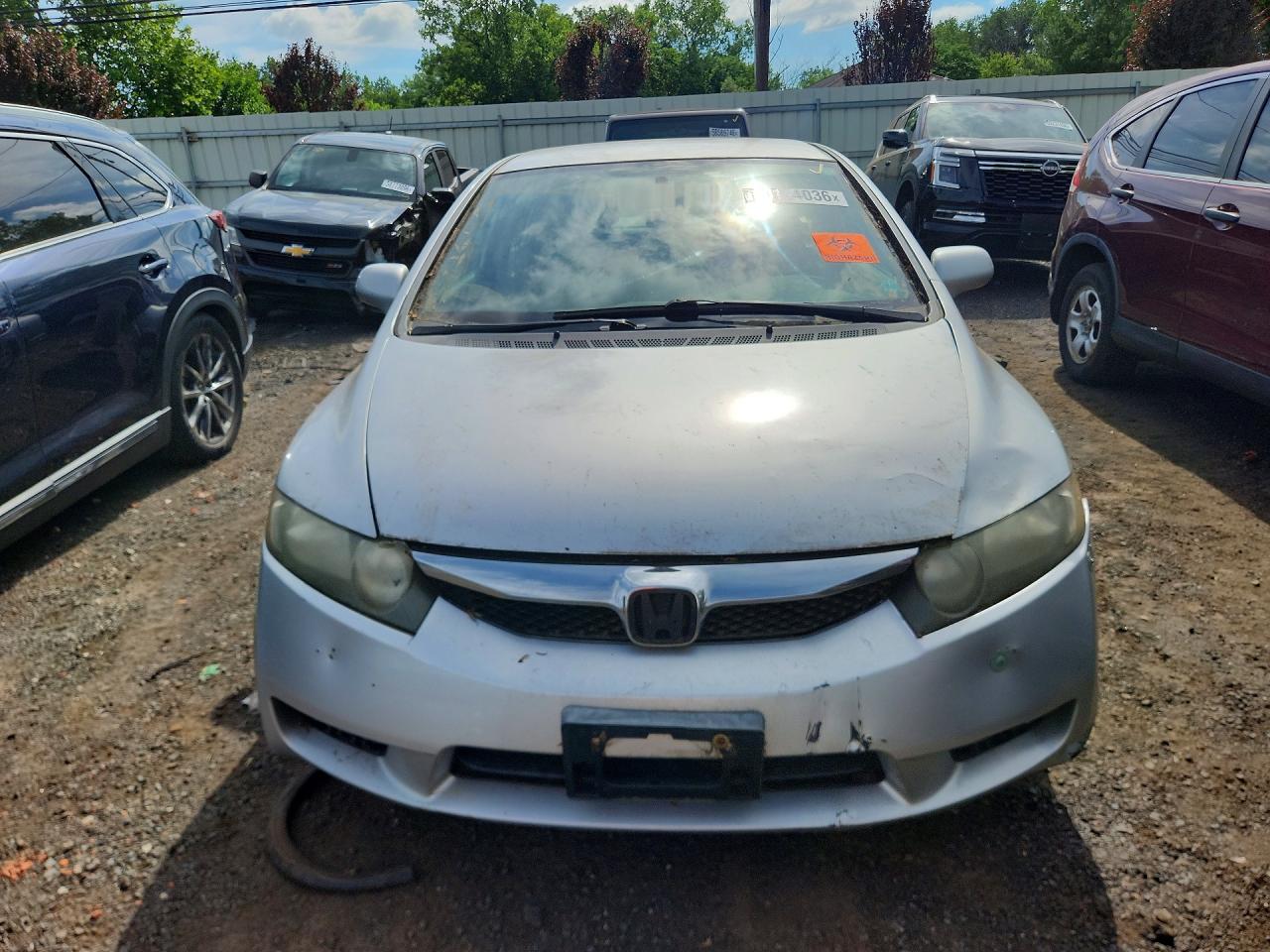 2009 Honda Civic Lx Silver vin: 2HGFA16519H314184